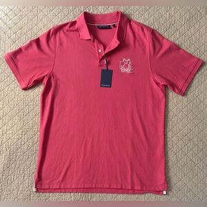 Psycho Bunny Coral Polo Shirt XL (7)